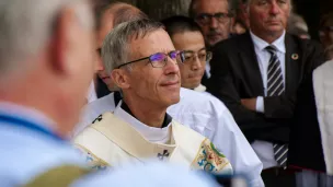 Mgr Olivier de Germay le 8 septembre 2022 lors du Vœu des Échevins - © RCF Lyon (Grégoire Soual-Dubois)