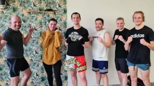 Une séance de cross boxing © Guidel Cross Boxing