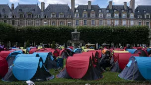 Les sans-abri devraient être transférés de Paris dans des sas en régions à partir de septembre 2023 / © Noémie Coissac / Hans Lucas