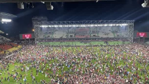 Incidents Bordeaux - Rodez : le FC Metz pas encore fixé sur son sort pour la montée en Ligue 1 (Photo : Arthur Carmier)