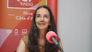 Juliette Chesnel-Le Roux dans les studios de RCF à Nice - RCF