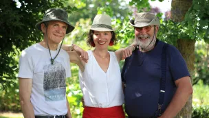 Hervé Payen, Agathe Vannieuwenhuyse et Philippe Frutier  © Les 4 éléments Production