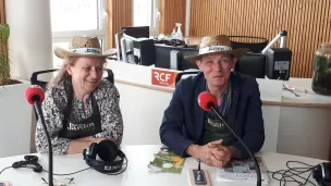 Anne-Sophie (à gauche) et François Lafaye - © RCF Lyon