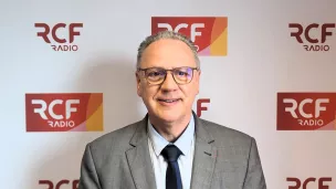 Philippe Chopin, préfet du Puy-de-Dôme dans les studios RCF à Clermont