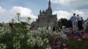 La basilique de Sainte Anne d'Auray pendant le Grand Pardon 2014 ©RCF