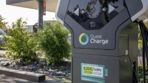 La 200ème borne de recharge publique en Anjou a été inaugurée à Daumeray mercredi 21 juin  ©Siéml