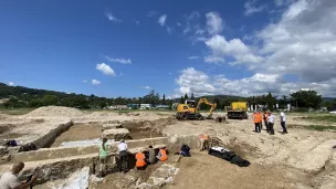 Fouilles archéologiques sur le site de Sainte-Hermentaire