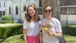 Céline et Anaïs, Photo: Clément Laloyaux