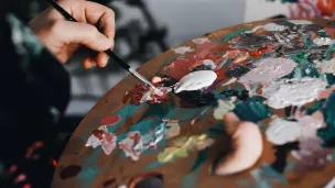 Palette de peinture. ©Unsplash