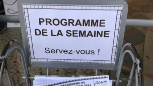 Programme de l'Astrée - © RCF Savoie (Anne-Charlotte de Becdelièvre)