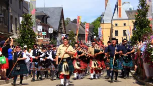 Les Fêtes Franco Écossaises du 13 au 16 juillet à Aubigny-sur-Nère © Catherine Bordier.