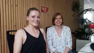 Lisa Lamboley (à gauche), Céline Candillier - © RCF Lyon