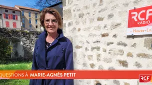 Marie-Agnès Petit, la présidente du département. ©RCF Haute-Loire