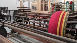 Au musée de l'industrie textile de Vienne - © RCF Lyon (Didier Rodriguez)