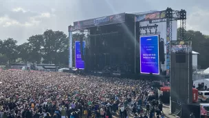 La scène Glenmor des Vieilles Charrues - © Ronan Le Coz