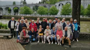 le groupe MCR de l'Ain à Lourdes juin 2023 ©Yves Monnard