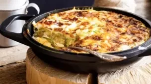 Gratin de courgette au thon