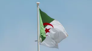 Drapeau de l'Algérie. ©Unsplash