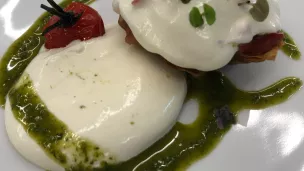 La tartelette tomate burrata de Jodie Givert