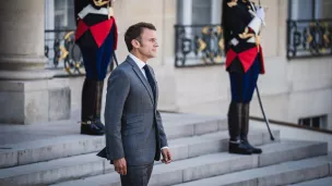 Emmanuel Macron et son gouvernement ont fait leur rentrée mercredi 23 août. @Xose Bouzas / Hans Lucas