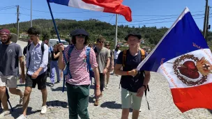 RCF Bordeaux a suivi les jeunes Bordelais à Porto au Portugal pour les JMJ 2023 à Lisbonne ©Clément Guerre.