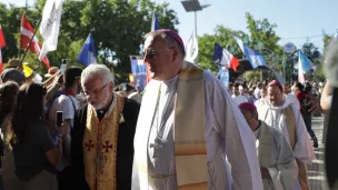 Mgr Yves Le Saux, évêque d'Annecy, à Viseu ©SEDICOM74