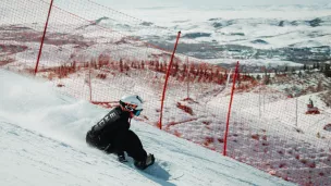 Station de ski de Xinjiang, en Chine. ©Unsplash