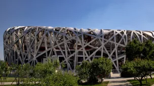 Stade National de Pékin, en Chine où s'est déroulée la cérémonie d'ouverture des JO 2022. ©Unsplash