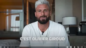 Le message d'Olivier Giroud aux jeunes des JMJ de Lisbonne ©Page Facebook de l'Église catholique en France