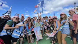 Les jeunes ardéchois présents à Lisbonne pour la journée des Français aux JMJ ©RCF