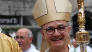 Mgr Thibault Verny lors de la messe d'installation ©Gilles Verlucco