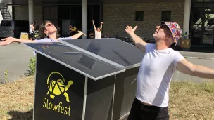 David Caroll et le collectif Slow fest