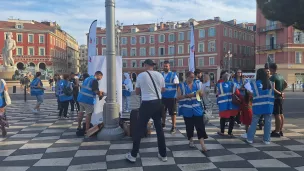 Le Secours Populaire à Nice, récolte des fonds pour le Maroc - RCF