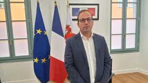 Anthony Borré dans son bureau à Nice - RCF