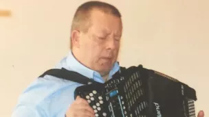 Éric Morelle, accordéoniste.