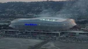 L'inauguration de l'Allianz Riviera - Par mirasol — travail perso, CC BY-SA 3.0, https://fr.wikipedia.org/w/index.php?curid=7630190