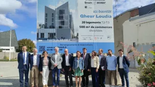 Le premier projet de Breizh Cité a été lancé, mercredi, à Loudéac. (c) Breizh Cité
