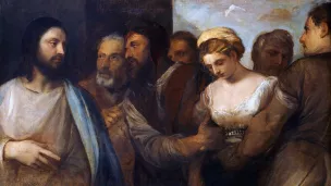 Titien, Jésus et la femme adultère ©Wikimédia commons