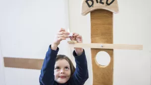 Cours de catéechisme d'un groupe de CE1, à la paroisse Saint-Ambroise à Paris © Corinne SIMON / Hans Lucas