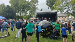 Le handball en fête à Cesson-Sévigné. ©Clément Moutiez