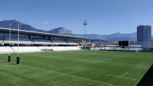 Le Chambéry Savoie Stadium permet une vue à 360° sur les massifs alentours