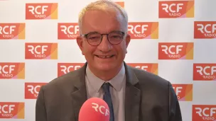 Philippe Delorme dans les studios de RCF / RCF