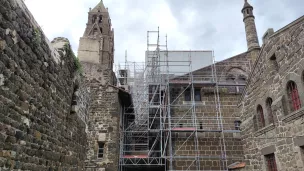 Les travaux à la cathédrale du Puy-en-Velay vont concerner le logis des clergeons. ©RCF Haute-Loire