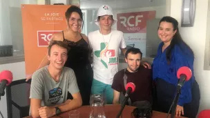 Matthias, Ambre, Emmeran, Anthony et Victorine ©RCF Savoie