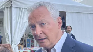 Bruno Le Maire à la 77e Foire de Châlons