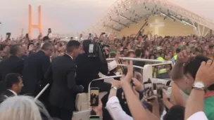 Deux millions de jeunes fidèles ont assisté à la messe finale avec le Pape François à la fin des JMJ ©Clément Guerre.