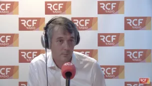 Marc Vannesson, sur le plateau de RCF