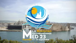 Le Pape est venu à l'occasion des Rencontres Méditerranéennes 2023 à Mersaille.