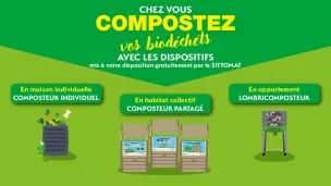 Nouvelle campagne de communication Sittomat en faveur du compostage