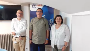 ©RCF Jura - Olivier Bonnot, Jean-François Dumont et Isabelle Desgouilles 